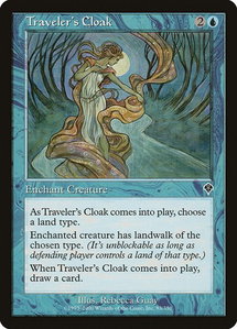Traveler's Cloak - Invasion (INV) #83 - Common Magic: The Gathering Trading Card