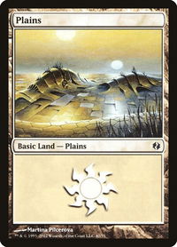 Plains (40) - Duel Decks: Venser vs. Koth (DDI) #40 - Land Magic: The Gathering Trading Card