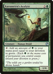 Karametra's Acolyte - Gift Boxes and Promos (GBP) #160 - Promo Magic: The Gathering Trading Card