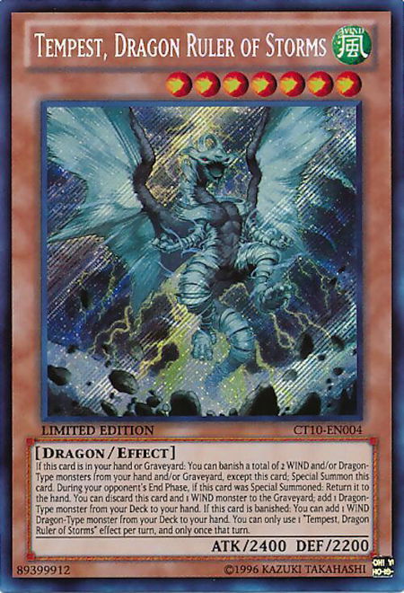 Tempest, Dragon Ruler of Storms - 2013 Collectors Tins YuGiOh trading card