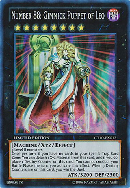 Number 88: Gimmick Puppet of Leo - 2013 Collectors Tins YuGiOh trading card