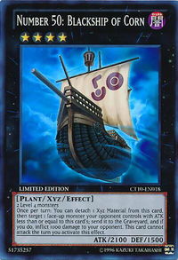Number 50: Blackship of Corn - 2013 Collectors Tins (CT10) #CT10-EN018 - Super Rare YuGiOh Trading Card