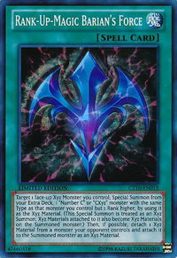 Rank-Up-Magic Barian's Force - 2013 Collectors Tins (CT10) #CT10-EN015 - Super Rare YuGiOh Trading Card
