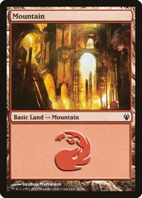 Mountain (41) - Duel Decks: Izzet vs. Golgari (DDJ) #41 - Land Magic: The Gathering Trading Card