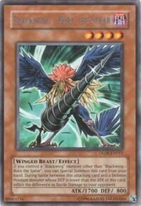Blackwing - Bora the Spear (Blue) - Duelist League Promo (DL) #DL09-EN011 - Rare YuGiOh Trading Card