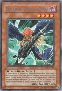Blackwing - Bora the Spear (Blue) - Duelist League Promo YuGiOh trading card