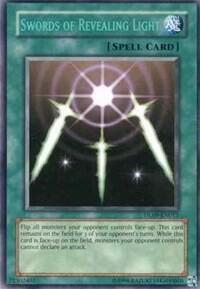 Swords of Revealing Light (Blue) - Duelist League Promo YuGiOh trading card