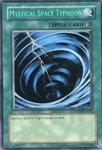 Mystical Space Typhoon (Blue) - Duelist League Promo YuGiOh trading card
