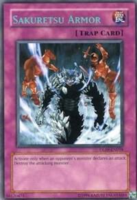 Sakuretsu Armor (Blue) - Duelist League Promo YuGiOh trading card