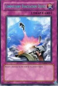 Compulsory Evacuation Device (Blue) - Duelist League Promo (DL) #DL09-EN019 - Rare YuGiOh Trading Card