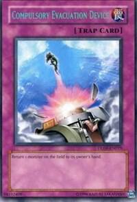 Compulsory Evacuation Device (Blue) - Duelist League Promo YuGiOh trading card