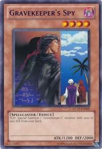 Gravekeeper's Spy (Red) - Duelist League Promo YuGiOh trading card