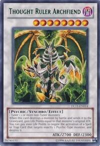 Thought Ruler Archfiend (Red) - Duelist League Promo (DL) #DL11-EN014 - Rare YuGiOh Trading Card