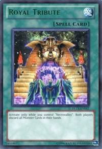 Royal Tribute (Red) - Duelist League Promo YuGiOh trading card