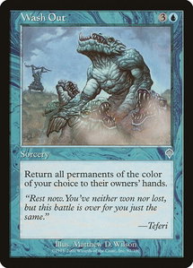 Wash Out - Invasion (INV) #87 - Uncommon Magic: The Gathering Trading Card