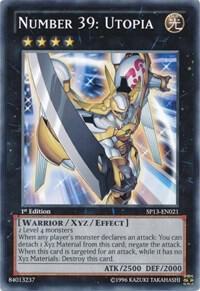 Number 39: Utopia - Star Pack 2013 YuGiOh trading card