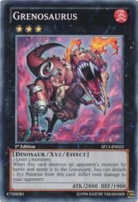 Grenosaurus - Star Pack 2013 (SP13) #SP13-EN022 - Common / Short Print YuGiOh Trading Card