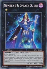 Number 83: Galaxy Queen - Star Pack 2013 YuGiOh trading card