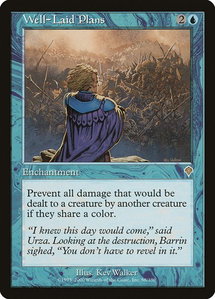 Well-Laid Plans - Invasion (INV) #88 - Rare Magic: The Gathering Trading Card