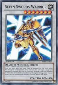 Seven Swords Warrior - Star Pack 2013 (SP13) #SP13-EN048 - Common / Short Print YuGiOh Trading Card