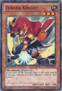 Zubaba Knight (Starfoil) - Star Pack 2013 YuGiOh trading card