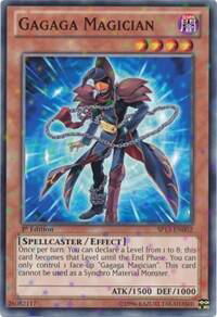 Gagaga Magician (Starfoil) - Star Pack 2013 (SP13) #SP13-EN002 - Rare YuGiOh Trading Card