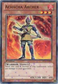 Achacha Archer (Starfoil) - Star Pack 2013 (SP13) #SP13-EN004 - Rare YuGiOh Trading Card