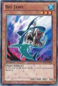 Big Jaws (Starfoil) - Star Pack 2013 (SP13) #SP13-EN006 - Rare YuGiOh Trading Card