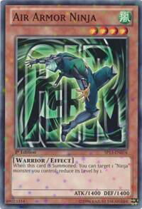 Air Armor Ninja (Starfoil) - Star Pack 2013 (SP13) #SP13-EN016 - Rare YuGiOh Trading Card