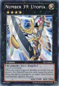 Number 39: Utopia (Starfoil) - Star Pack 2013 YuGiOh trading card