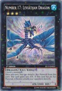 Number 17: Leviathan Dragon (Starfoil) - Star Pack 2013 (SP13) #SP13-EN023 - Rare YuGiOh Trading Card