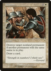Winnow - Invasion (INV) #45 - Rare Magic: The Gathering Trading Card