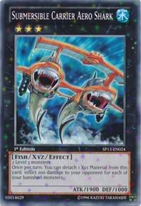 Submersible Carrier Aero Shark (Starfoil) - Star Pack 2013 YuGiOh trading card