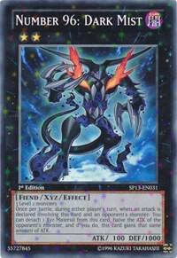 Number 96: Dark Mist (Starfoil) - Star Pack 2013 YuGiOh trading card