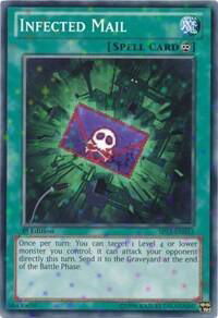 Infected Mail (Starfoil) - Star Pack 2013 (SP13) #SP13-EN033 - Rare YuGiOh Trading Card