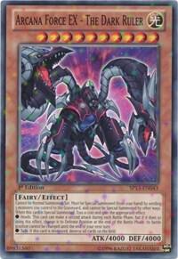 Arcana Force EX - The Dark Ruler (Starfoil) - Star Pack 2013 YuGiOh trading card