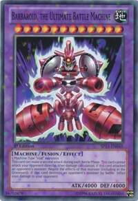 Barbaroid, the Ultimate Battle Machine (Starfoil) - Star Pack 2013 YuGiOh trading card