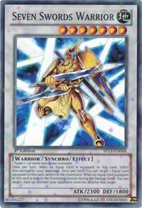 Seven Swords Warrior (Starfoil) - Star Pack 2013 YuGiOh trading card