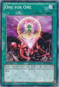 One for One (Starfoil) - Star Pack 2013 YuGiOh trading card