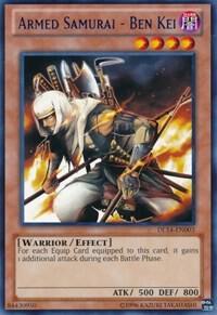 Armed Samurai - Ben Kei (Red) trading card from Duelist League Promo Armed Samurai - Ben Kei (Red) - Duelist League Promo YuGiOh trading card