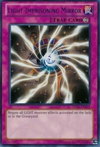 Light-Imprisoning Mirror (Red) trading card from Duelist League Promo Light-Imprisoning Mirror (Red) - Duelist League Promo YuGiOh trading card