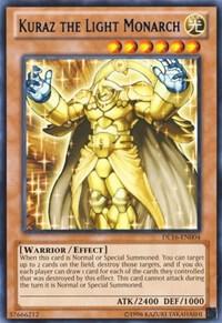 Kuraz the Light Monarch (Blue) - Duelist League Promo YuGiOh trading card