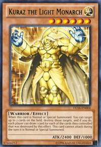 Kuraz the Light Monarch (Green) trading card from Duelist League Promo Kuraz the Light Monarch (Green) - Duelist League Promo YuGiOh trading card