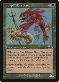 Amphibious Kavu - Planeshift (PLS) #78 - Common Magic: The Gathering Trading Card