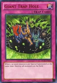 Giant Trap Hole (Red) - Duelist League Promo YuGiOh trading card