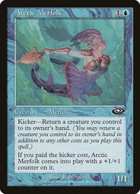 Arctic Merfolk - Planeshift (PLS) #21 - Common Magic: The Gathering Trading Card