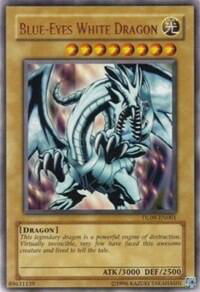 Blue-Eyes White Dragon (Bronze) - Duelist League Promo (DL) #DL09-EN001 - Rare YuGiOh Trading Card
