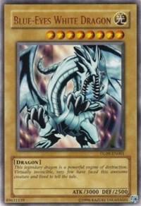 Blue-Eyes White Dragon (Bronze) - Duelist League Promo YuGiOh trading card