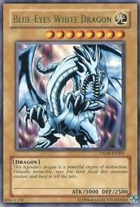 Blue-Eyes White Dragon (Green) - Duelist League Promo YuGiOh trading card