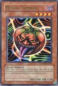 Mystic Tomato (Green) - Duelist League Promo YuGiOh trading card